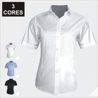 Camisa Mulher Manga Curta